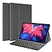 Produktbild Fintie Tastatur Hülle für Lenovo Tab P11 (TB-J606) / P11 Plus (TB-J616/TB-J607), Schutzhülle mit magnetisch Abnehmbarer QWERTZ Keyboard für Lenovo Tab P11 & P11 Plus 11 Zoll 2021, Denim Grau