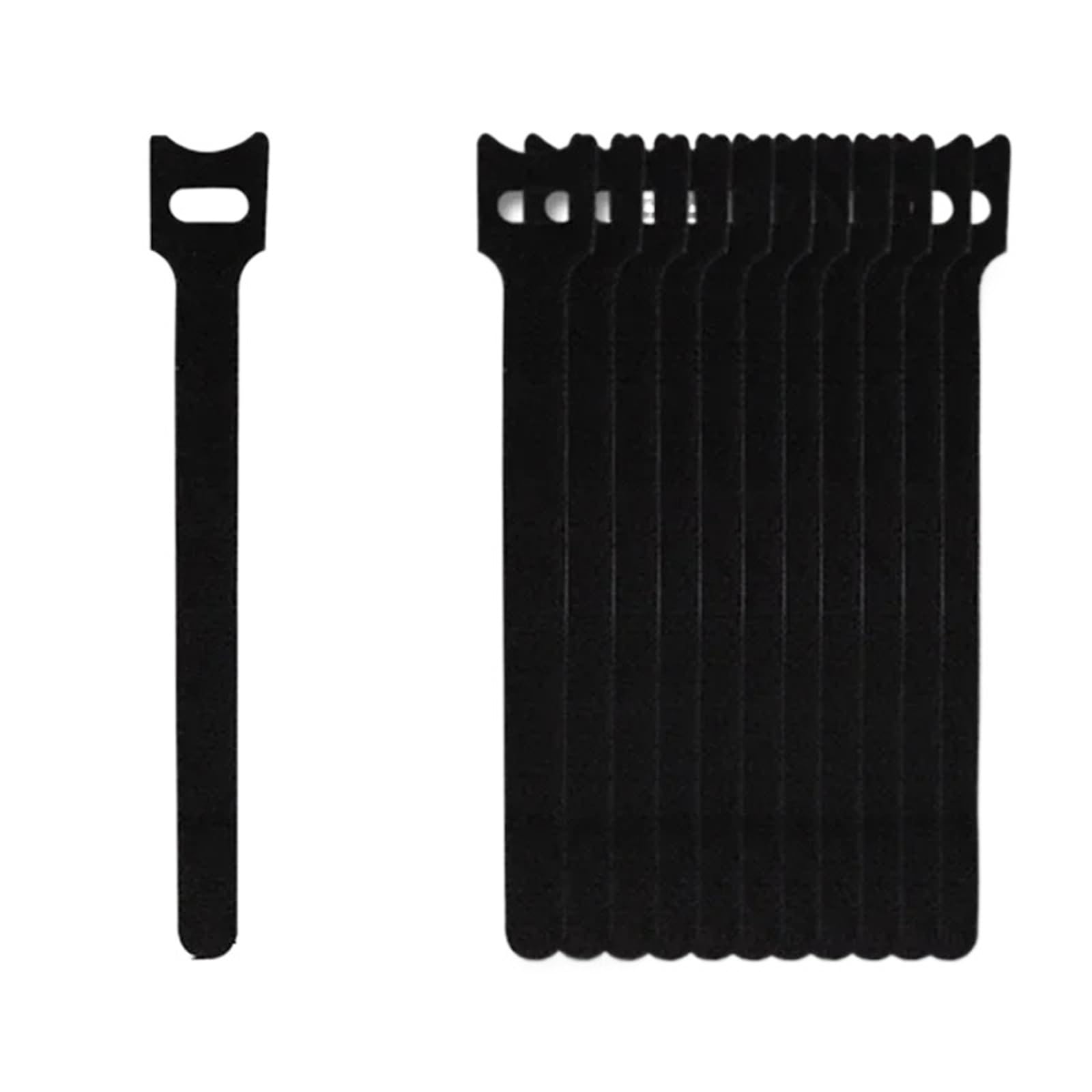 Gjgfjghk Black Zip Ties Self Adhesive Fastener Nylon Fastening Wire Buckle Diy Cable Management Straps Adjustable Cord Buckle Reusable Cable Ties Long Cable Ties(,50Pcs)