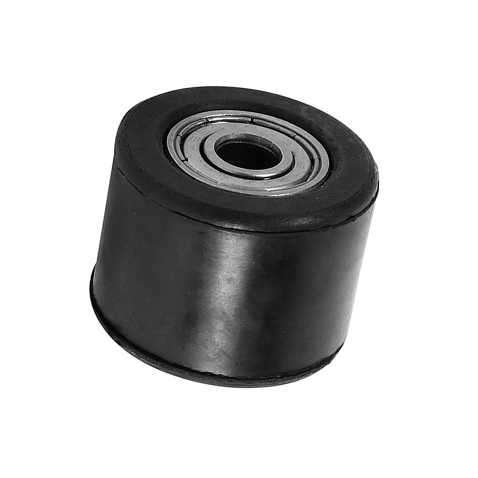 Guía del Tensor del Rodillo de Cadena,8mm Guía de Rueda de Polea Tensora de Rodillo de Cadena de Caucho Hierro,para Motocicleta Mini Bicicleta ATV