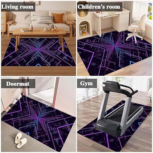 Tapis de bureau sol gris confortable et durable en 40x60 cm - 5