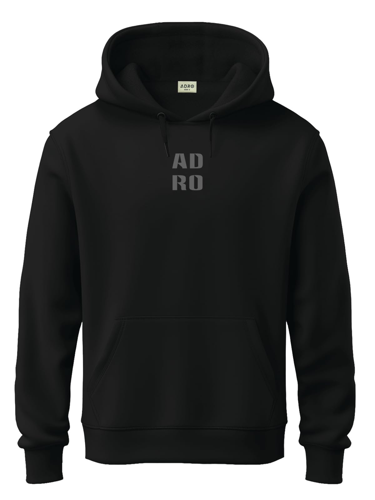 adro Hoodie for Men | Regular Fit 320 GSM Cotton Hoody | Mens Hoodies/Sweatshirt | Soft Brushed Fleece Fabric-picture-26
