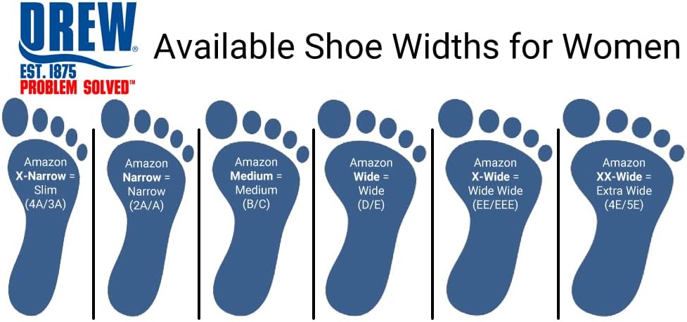 Drew Women's Balance Comfortable Performance High Rebound Slip-Resistant Athletic Shoe