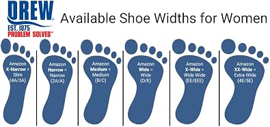 Drew Aster Womens Cross Strap Comfort Shoe