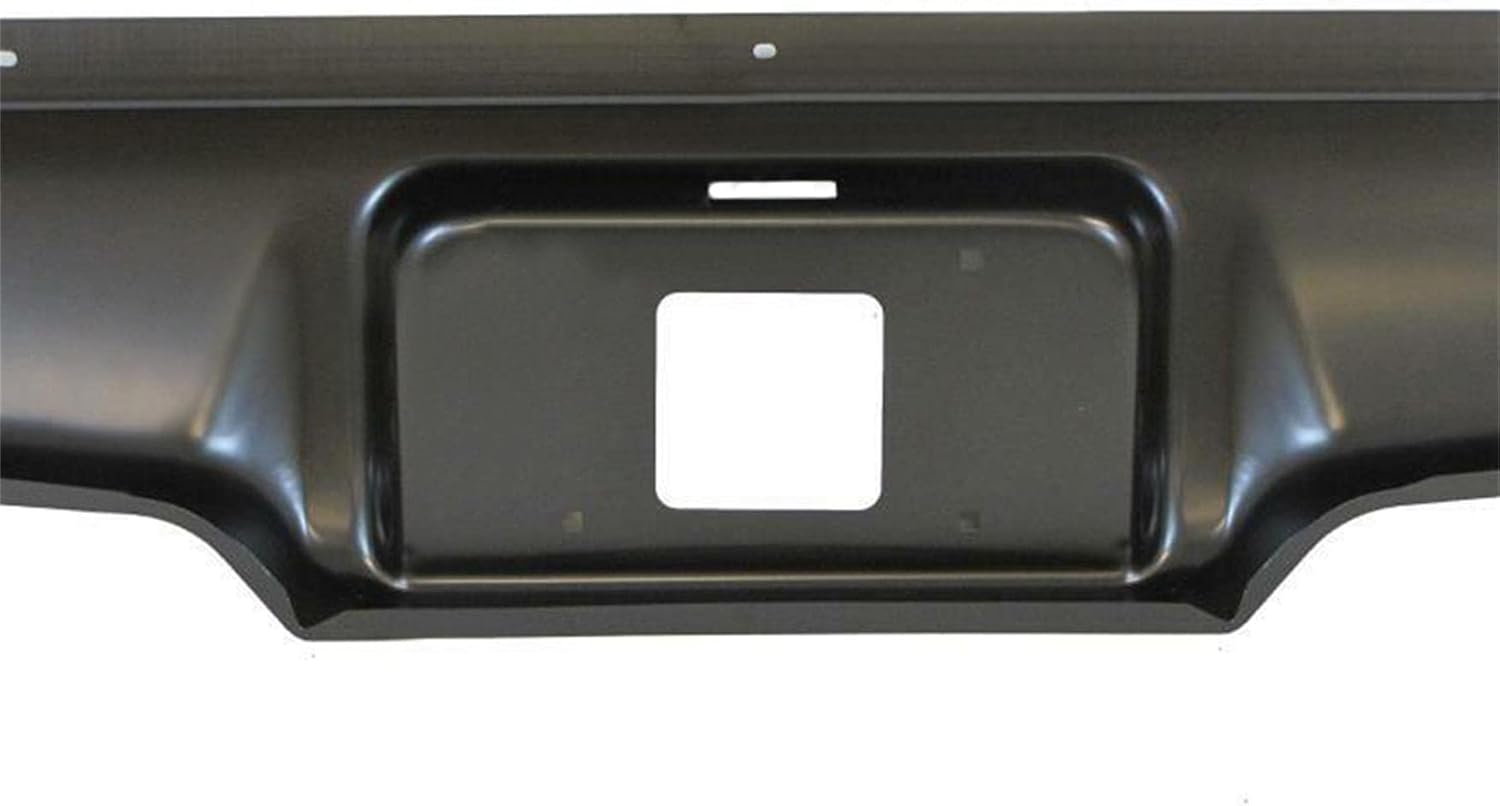 WFLNHB Steel Rear Bumper Roll Pan Cover Replacement for S10 Sonoma Pickup 1982-1993
