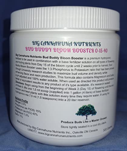 Bud Buddy Bloom Booster 500 Gram miniatura 2