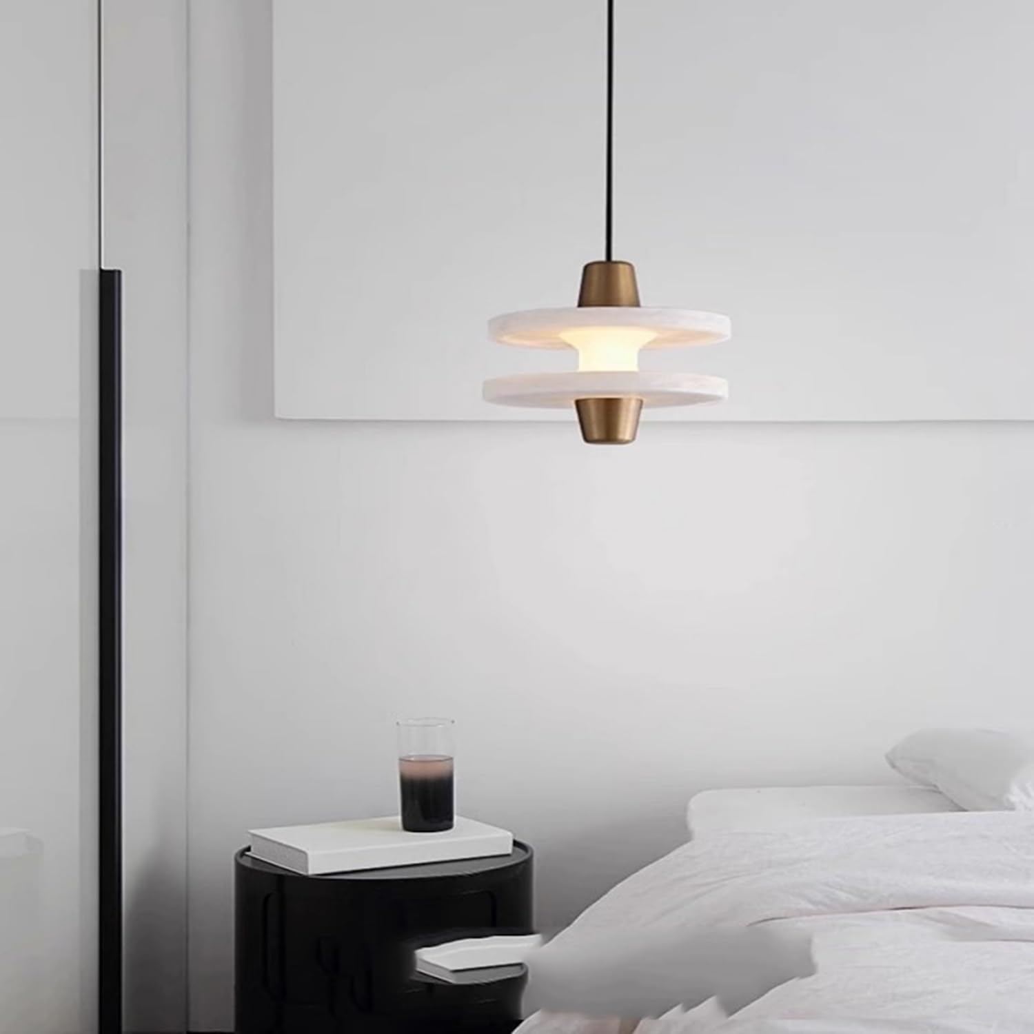 Lampada a sospensione in acciaio inossidabile con luci a