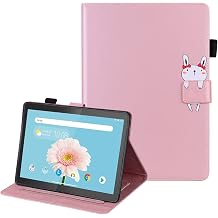 Lenovo M10 FHD REL Case, Kedic Lenovo Tab M10 Case, TB-X605F TB-X605L Cover Shockproof Lenovo Tablet M10 Case Cute Animal Lenovo M10 Tablet Cover 10.1 Inch Scard Storage Stand Feature Scratch