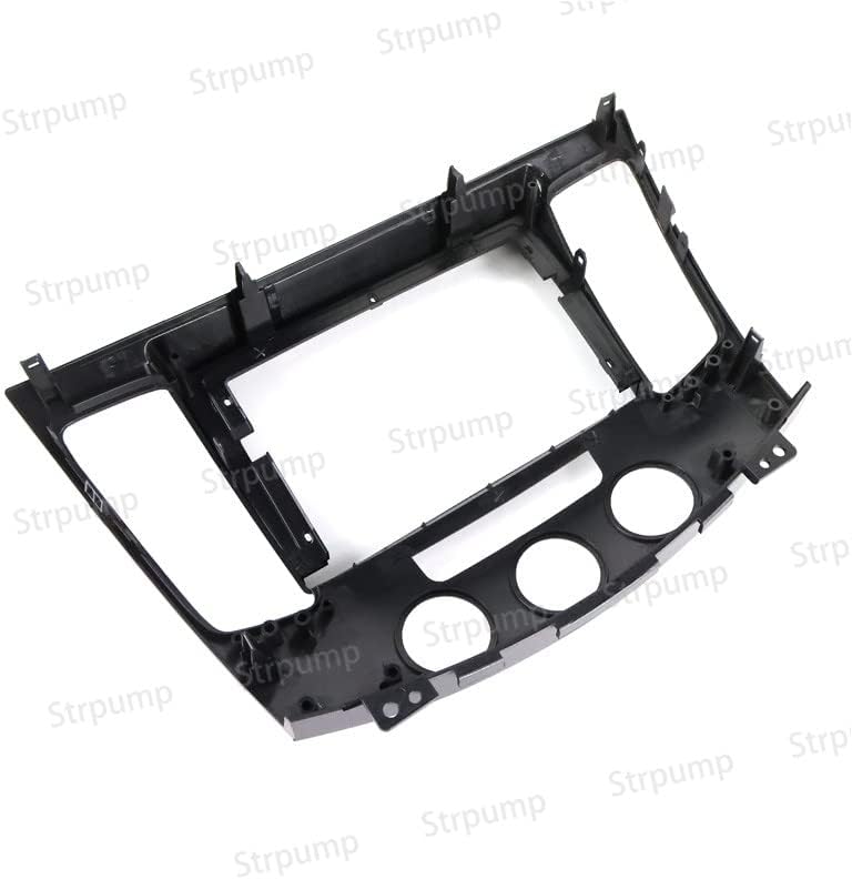 9'' Car Radio Stereo Dash Frame Fascia Bezel Panel w/Power Harness Cable Compatible for Hyundai Sonata NF 2008 09 10 Install Mount Kit