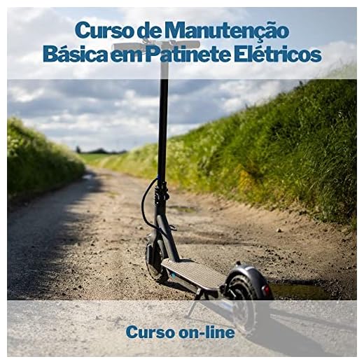Curso on-line de Manutenção Básica em Patinete Elétricos