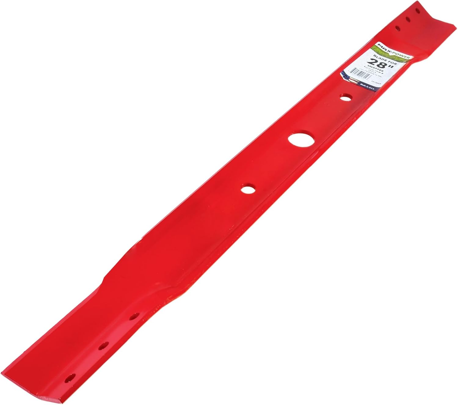 MaxPower 331304B Mower Blade for 28 in. Cut Snapper Mowers Replaces OEM #'s 1-9515, 7019515, 7019515BZYP, Windsor OEM # 50-3555