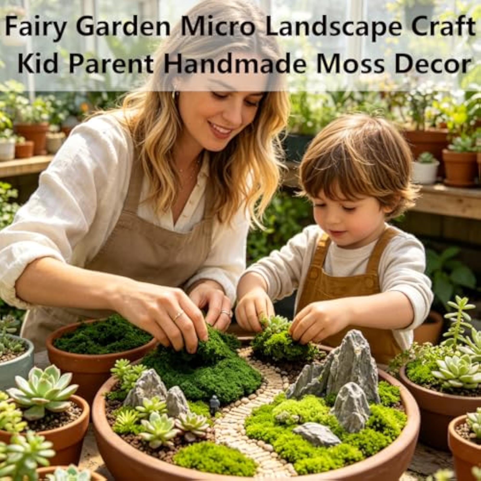 200g Artificial Grass, Fake Moss Decorative Craft