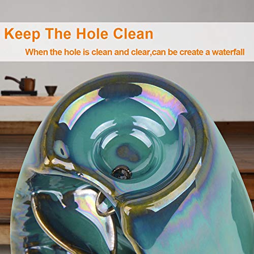 SOLEJAZZ Backflow Incense Burner Waterfall Incense Holder with 120 Incense Cones & 30 Incense Sticks for Home Office Yoga Aromatcherapy Ornamen - Thumbnail 5