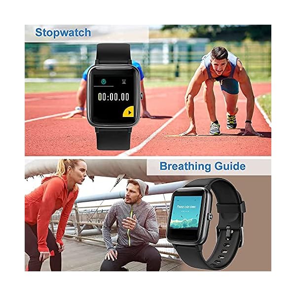 Willful-Smart-Watch-for-Android-Phones-and-iOS-Phones-Compatible-iPhone-Samsung-IP68-Swimming-Waterproof-Smartwatch-Fitness-Tracker-Fitness-Watch-Heart-Rate-Monitor-Smart-Watches-for-Men-Women-Black Willful Smart Watch for Android Phones and iOS Phones Compatible iPhone Samsung, IP68 Swimming Waterproof Smartwatch Fitness Tracker Fitness Watch Heart Rate Monitor Smart Watches for Men Women Black