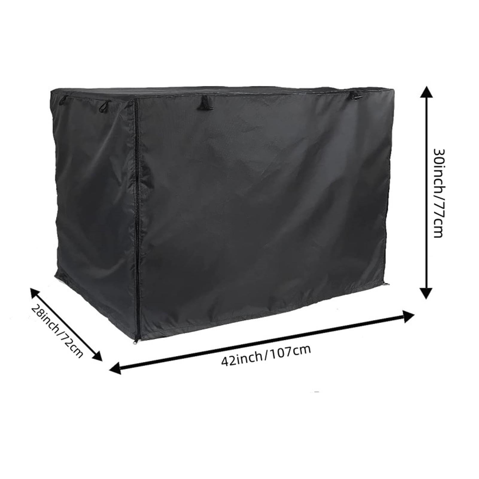 Pet Kennel Sun Shade - 107 x 72 x 77 cm Abdeckung für Hunde mit doppelter Tür | Winddichte Hundedecke für Drahtkisten, Abdeckungen für Hunde für schwere Diensthunde, Protezion