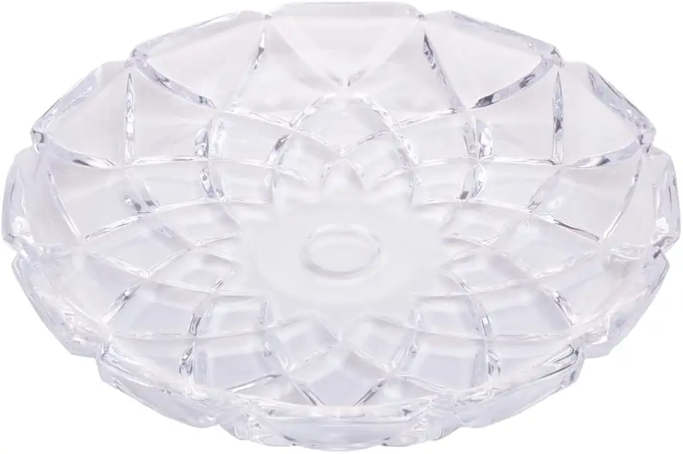 LYOR - Prato de Cristal Deli Diamond 18,5cm x 18,5cm