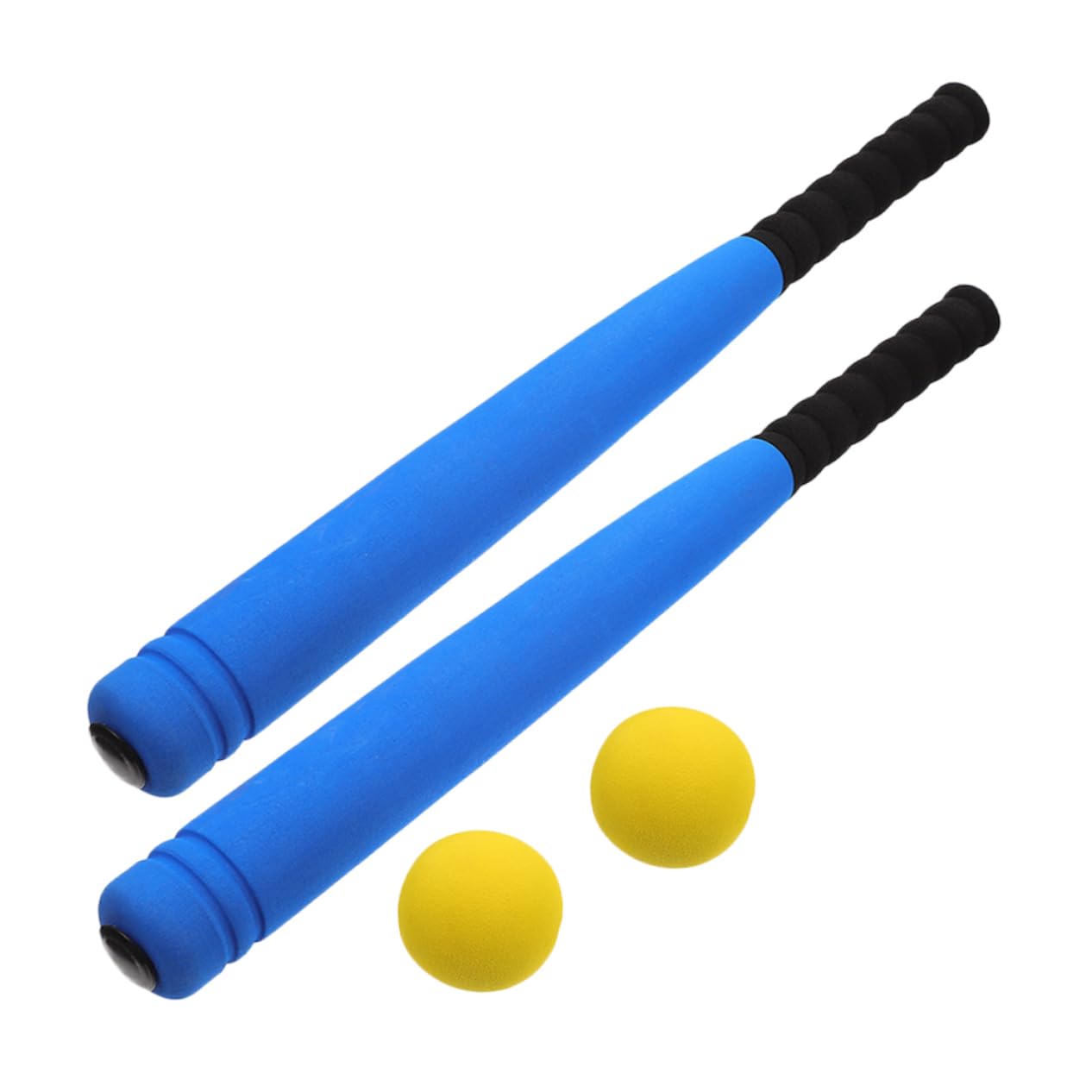 KOMBIUDA 1 Set Stylish Foams Baseball Bat for Ergonomic Design Soft Training Bat with Baseballs Vintage for Practice and Exercise