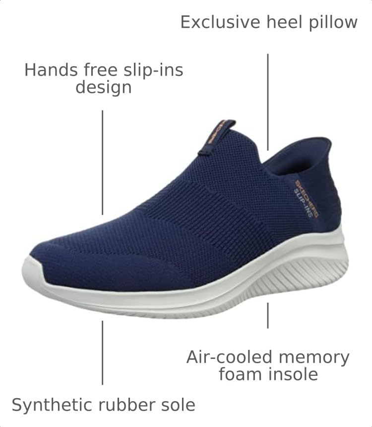 Image of Skechers Men's Ultra Flex 3.0 Smooth Step Slip-in Sneakers