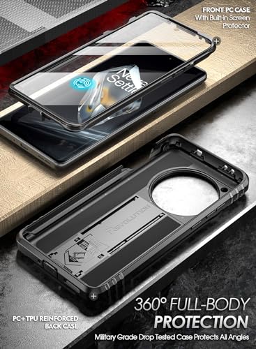 Coque OnePlus 12 5G antichoc avec protège-écran compatible empreinte - 3