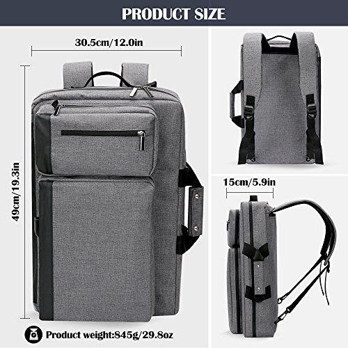 Zaino per Laptop 3 Modalità di Trasporto per