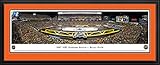 NHL 2017 Stadium Series (Penguins vs Flyers) - 44x18-inch Deluxe Framed Picture with Flyers Mat by Blakeway Panoramas