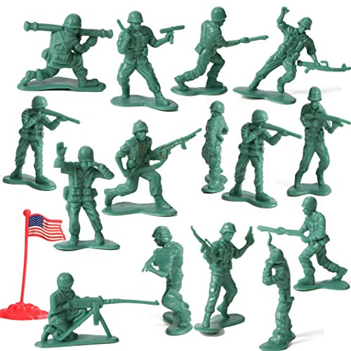 Iq Toys NC-9VTA-M5H7 Huge 300 Piece Military Base Set, 200 Soldiers & 100 Army Accessories In A Storage Container thumb #1
