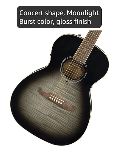 Fender Acoustic Guitar Concert with Electronics FA235E Moonlight