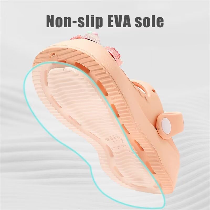Kids Girl Lovely Fashion Summer Sandals for Outdoor Indoor Walking School4
