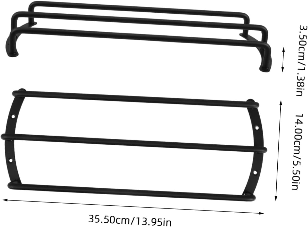 Metal Subwoofer Grill Protector for Car Audio Systems Durable Iron Speaker Protection Bar Easy to Install Compatible Car Speakers Automotive Accessory Cover Replacement