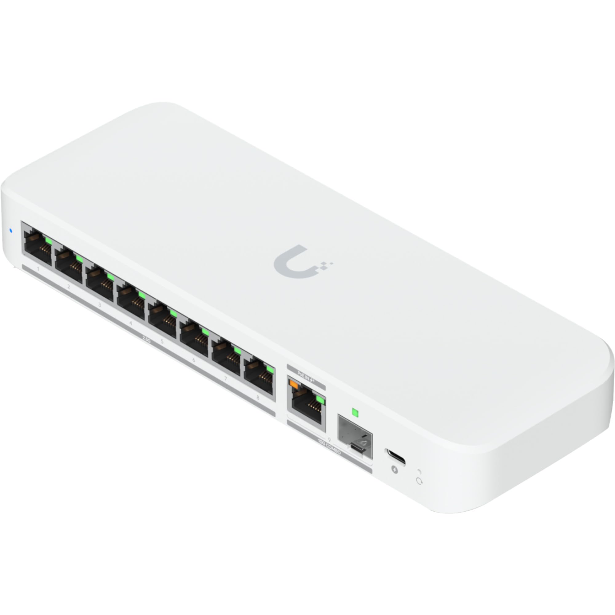Ubiquiti UniFi USW-FLEX-|5G-8 Switch für Unternehmen & Hauseigner | Flexibler 2,5 Gbit/s	switch für Office und Zuhause
|