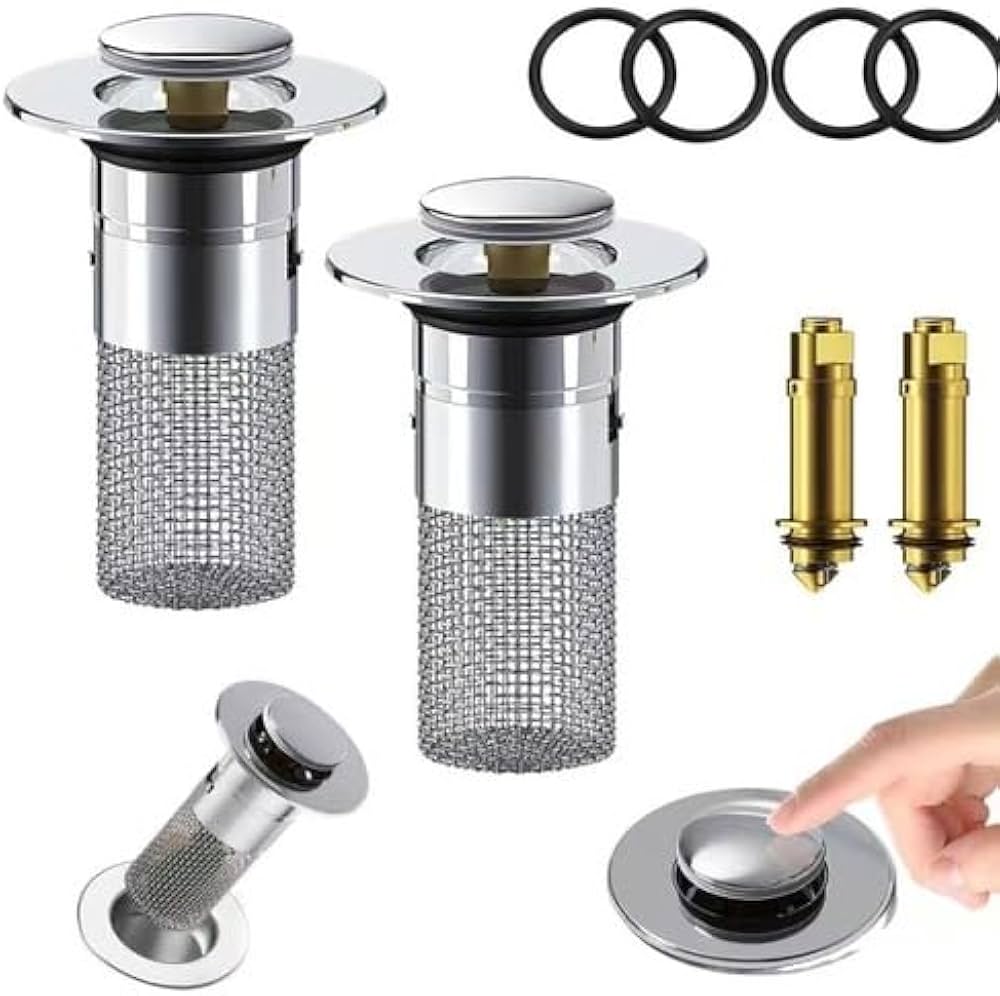 ポップアップ排水栓　洗面用 Amazon.co.jp: Sugarello 洗面用排水備品 ポップアップ排水栓