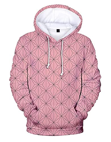 Anime Cosplay Nezuko Tanjiro Zenitsu Hoodies Pullover Sweatshirt Jacket
