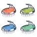 Kent - SH1 Shampoo Brush, 42 Soft Rubber Bristles (Assorted Colors) (2 Pack)
