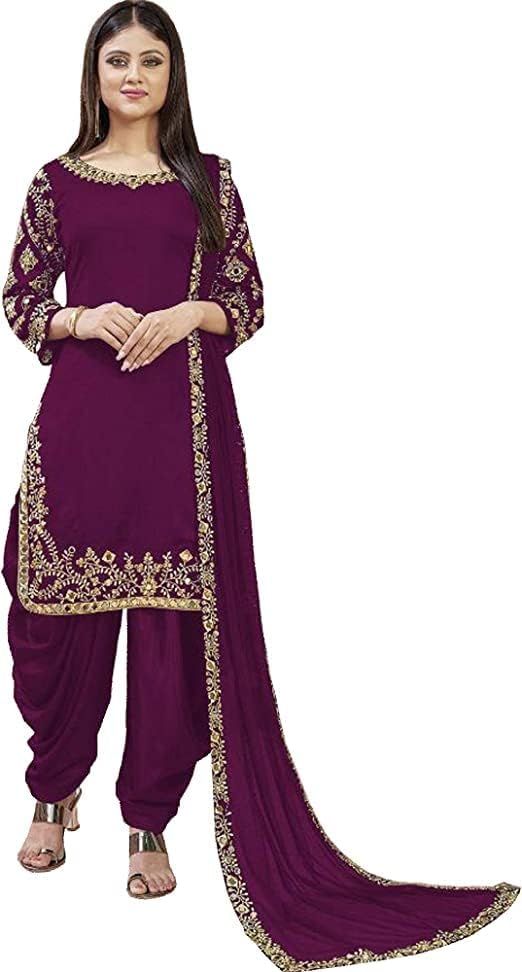 The kurti bazaar New Indian Outfits Party Wear Sahlwar Kameez Punjabi Patiyala Dhoti Dress