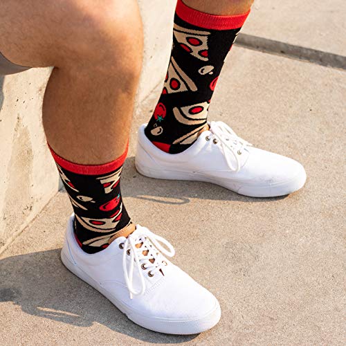 Lavley If You Can Read This - Funny Socks Novelty Gift For Men, Women And Teens (Pizza) #TOP6