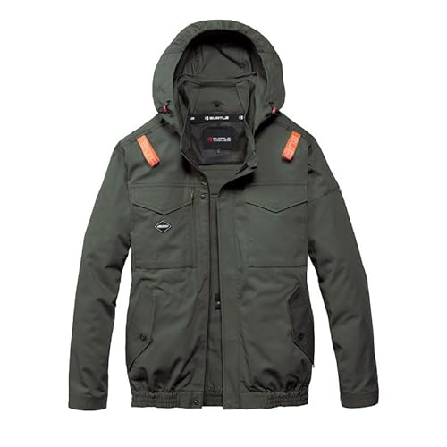 [�G�A�[�N���t�g] �o�[�g�� BURTLE AC2041 AC�u���]�� �I���W�i���J���r�i�t�� ���j�Z�b�N�X ���̂� �t���n�[�l�X�Ή� ��ƕ� ��ƒ� (14�~���X�O���[��, 4XL)