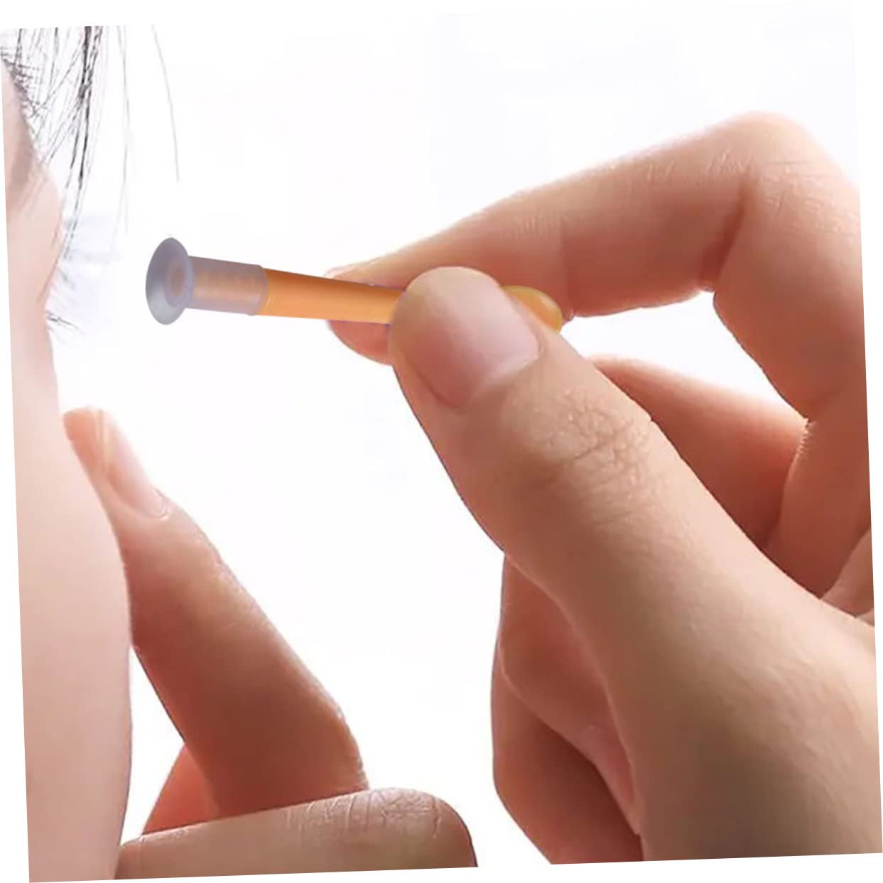 Healeved 500piezas Palitos De Succión Para Lentes De Contacto Reutilizables Aplicadores Convenientes Para Uso Doméstico y Viajes Accesorios Prácticos Para Lentes