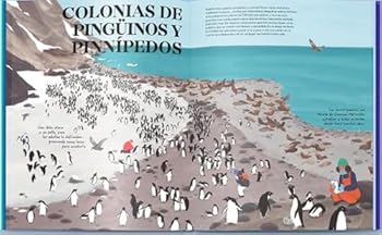 Hardcover Antártida: El continente de los prodigios [Spanish] Book