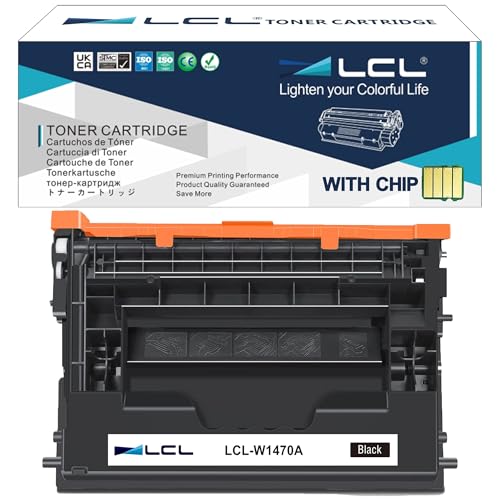 Cartouche de toner compatible HP 147A W1470A noir avec puce W1470X pour LaserJet M610 M634z
