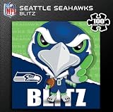 MasterPieces Officially Licensed Blitz - Seattle Seahawks Mascot 100 Piece Kids Puzzle