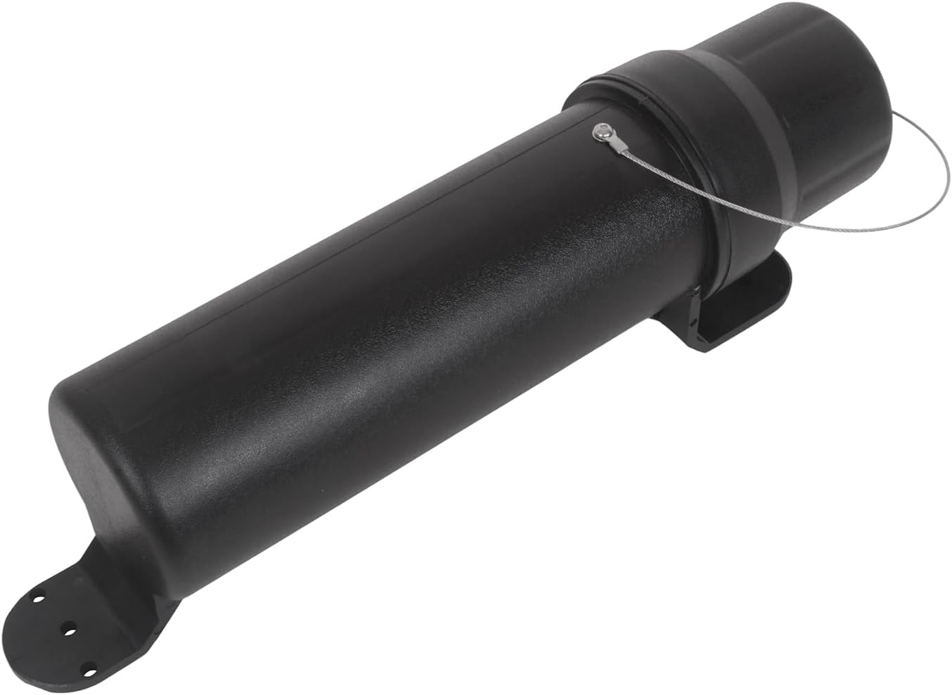 Motorcycle Tool Tube, Waterproof Manual Canisters for Tools, Fuel Bottle, Documents, Gloves & Accessories – Durable Storage Tube with Mounting Clamps & Tie Wraps (Small)