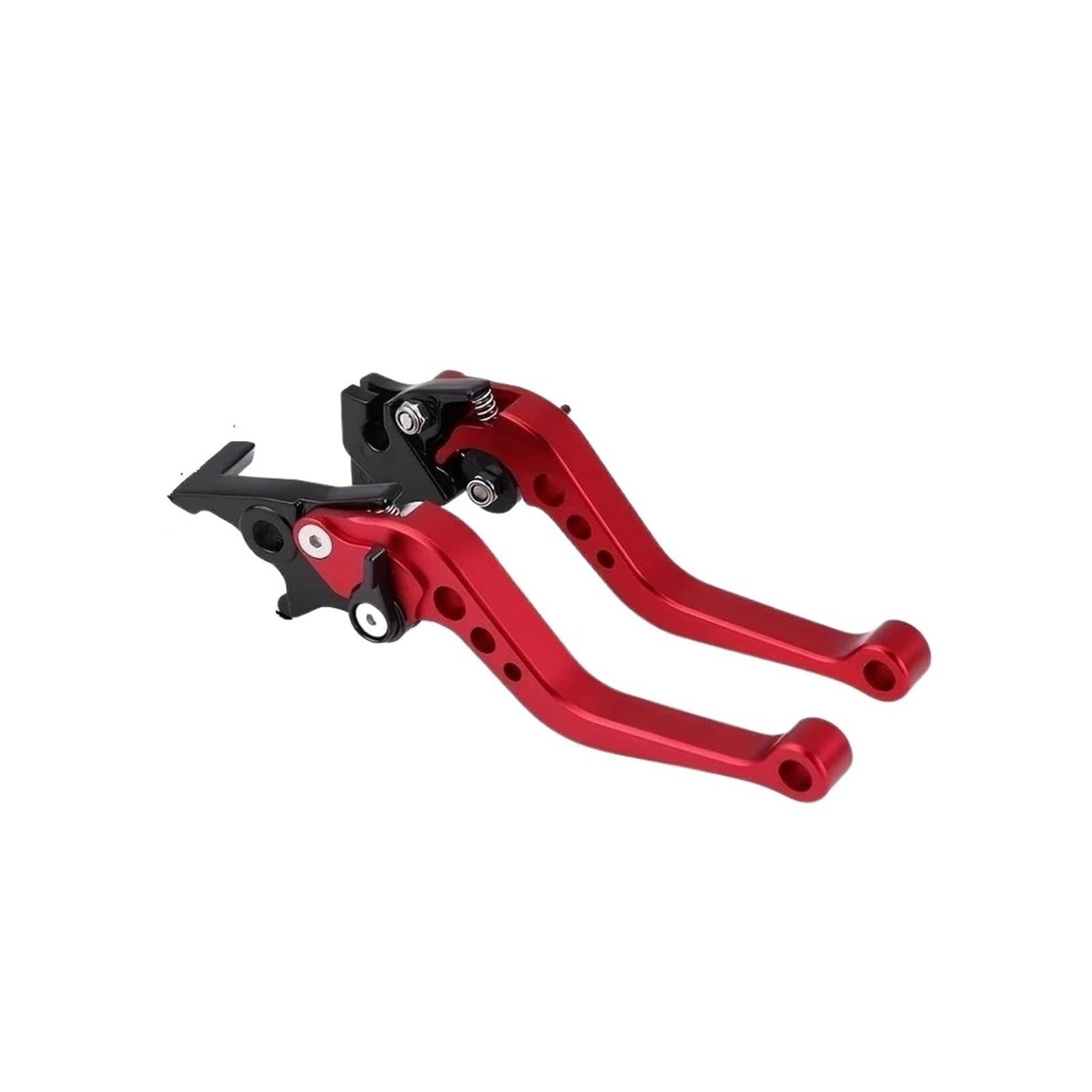 Mbpbvrvaf One Color Handlebar Clutch Brake Universal Motorcycle Adjustable Clutch Brake Handle Alloy Cnc Dual Disc Lever Pull Rod Drum Horn Accessories Adjustable Clutch Leve(B)