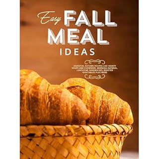 Easy Fall Meal Ideas Audiolibro Por BookSumo Press arte de portada