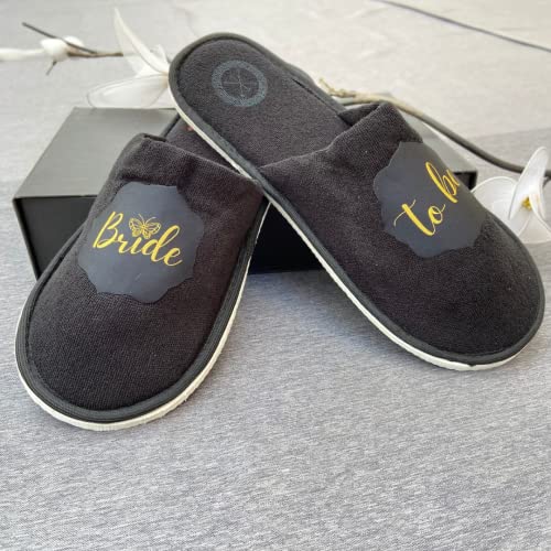 Image of BRIDE TO BE Home Slippers For Women And Props For Wedding Shoot & Gifting