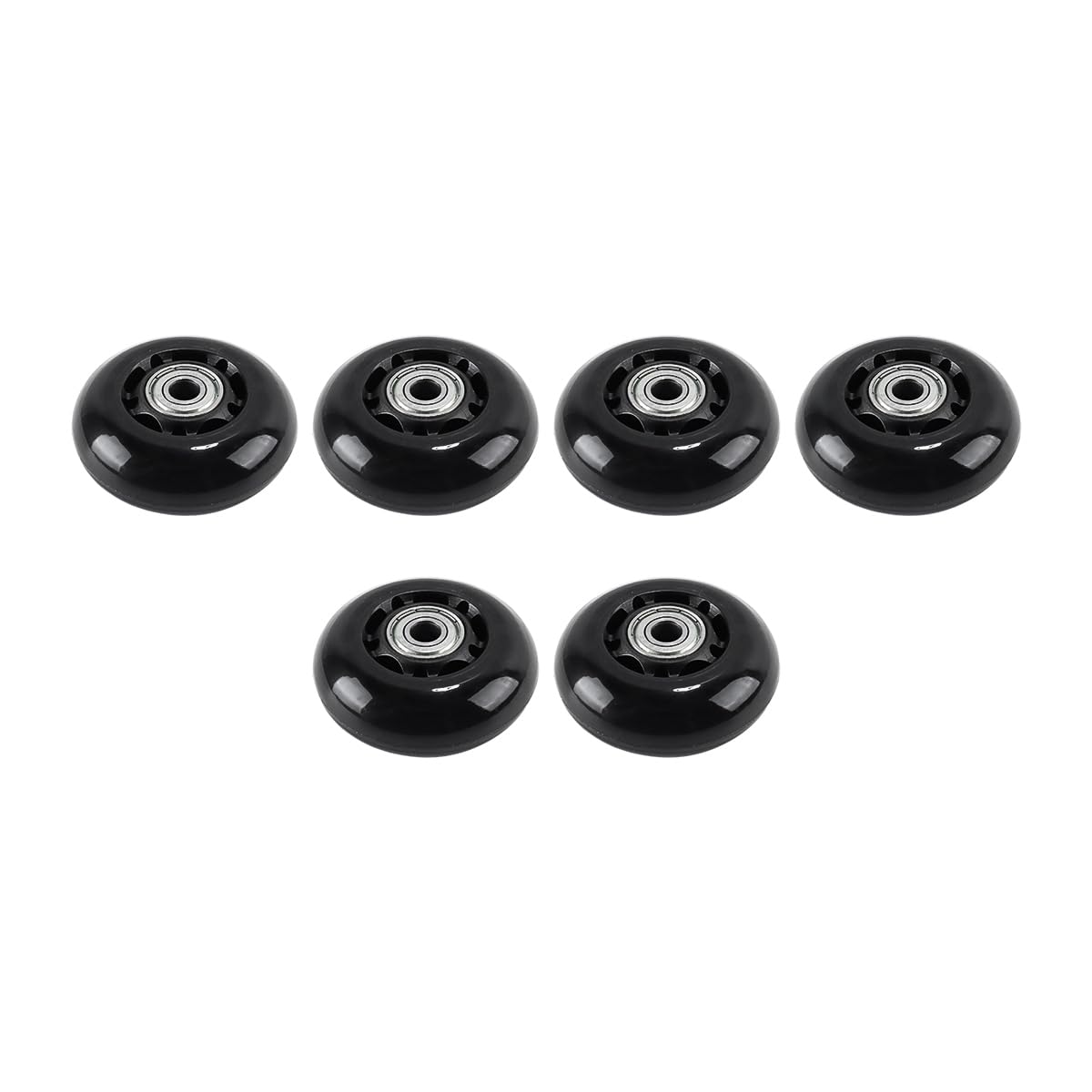 Qury Patines en Línea 63 mm Ruedas de Hockey para Muebles y Maletas