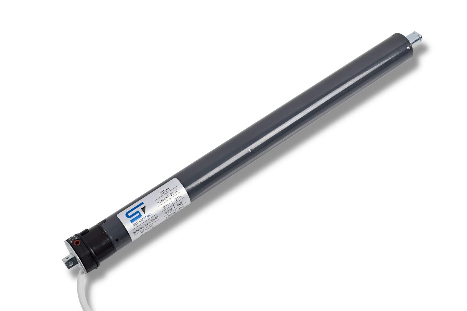 SCHARTEC Motore professionale per tapparelle per albero da 40 mm, motore per tapparelle (Shartec Tube 10-40)