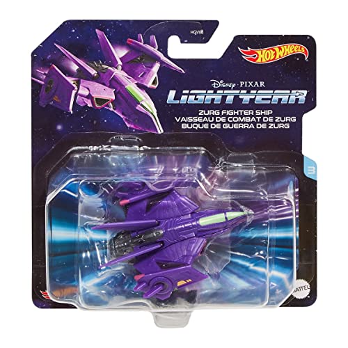 airplane hot wheels - Lightyear Hot Wheels Starship, Zurg Fighter Ship