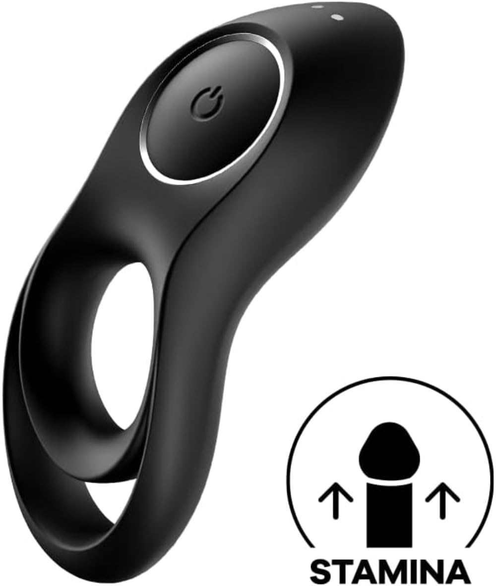 Anello per il controllo dell'eiaculazione | Anello vibrante | Impermeabile (IPX7) | Ricaricabile | Silicone ipoallergenico | 12 modalità di vibrazione
