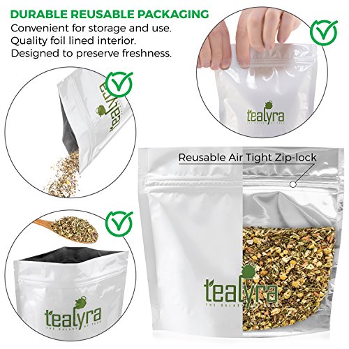 Tealyra - Rest And Digest - Calming Chamomile - Fennel - Anise - Peppermint - Herbal Tea Loose Leaf Tea - Relaxing And Digestive Tea - Caffeine-Free - All Natural - 110G (4-Ounce) #TOP1