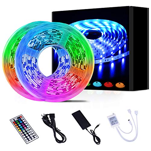 Led Strip Lights 32.8ft 10m Color Changing Non Waterproof LED String Lights