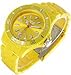 Ice Classic Solid Yellow Dial Plastic Strap Men's Watch CSYWBP10